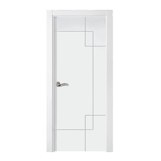 Puerta interior lisa LACADA BLANCA PL-4500