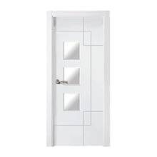 Puerta interior vidriera LACADA BLANCA PL-4500-V3