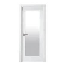 Puerta interior vidriera LACADA BLANCA PV200-V1