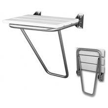 Asiento de ducha abatible acero inox para colgar Timblau