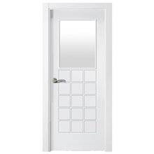 Puerta interior vidriera LACADA BLANCA PL-2800-V1
