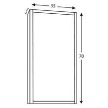 Mueble auxiliar crema Florencia TEGLER