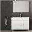 Mueble con lavabo Blanco brillo Caprera TEGLER