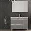 Mueble con lavabo Roble Smoky Caprera TEGLER