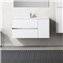 Mueble con lavabo Blanco brillo &Iacute;taca TEGLER