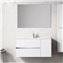 Mueble con lavabo Blanco brillo &Iacute;taca TEGLER