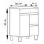 Mueble con lavabo Roble Evasi&oacute;n &Iacute;squia TEGLER