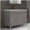 Mueble con lavabo Roble Smoky &Iacute;squia TEGLER