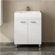 Mueble con lavabo Blanco brillo ECO TEGLER