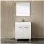 Mueble con lavabo Blanco brillo ECO TEGLER