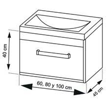 Mueble con lavabo Combi Florencia TEGLER