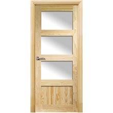 Puerta interior RUSTICA vidriera PM-3170-V3