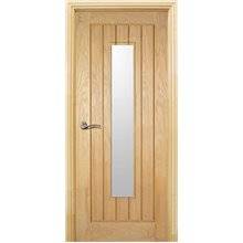 Puerta interior RUSTICA vidriera PM-4300-V