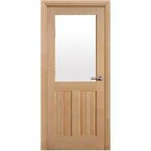Puerta interior RUSTICA vidriera PM-6006-V-B