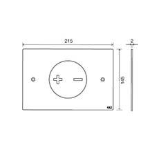 Placa pulsadora INO-X 02 Mate OLI