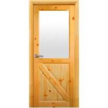 Puerta interior RUSTICA vidriera PM-880-V