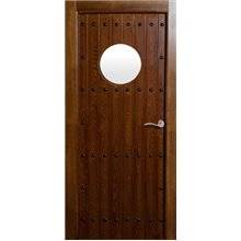 Puerta interior RUSTICA vidriera PM-9000-V