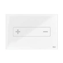 Placa pulsadora Oceanía neu vidrio blanco OLI