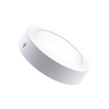Plafón LED de techo redondo Ø17x4cm 12W blanco