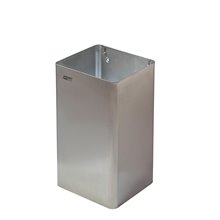 Papelera baño abierta 65L satinado Mediclinics
