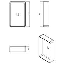 Lavabo rectagular Modular COSMIC