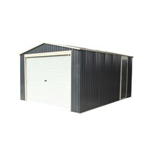 Garaje metálico 20,09m² Essex gris Gardiun