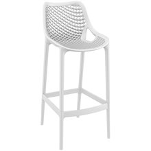 Taburete blanco GRID 75 de Resol