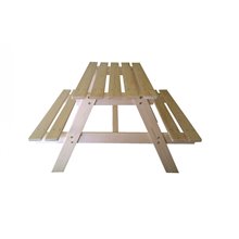 Mesa picnic infantil 90x70x50cm Pumba Outdoor Toys