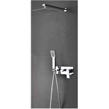 Conjunto de ducha empotrado monomando QUEVEDO
