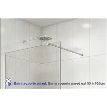 Mampara frontal panel fijo+abatible SCREEN GME