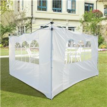 Paredes reemplazo 3x2m carpa blanco Outsunny