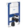 Soporte con cisterna Duplo WC bajo ventana Roca