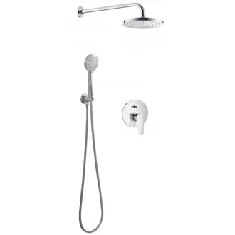 Conjunto de ducha Basic Monomando Roca