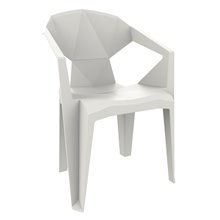 Sillón monobloc blanco DELTA de Resol