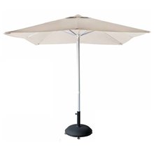 Parasol cuadrado beige A3 de Resol
