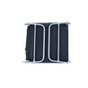 Tumbona Plegable Negro Outsunny