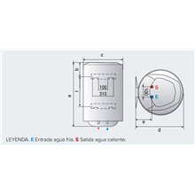 Termo PRO1 ECO DRY Multis 80 ARISTON