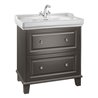 Conjunto de mueble 80cm dos cajones y lavabo Carmen Roca