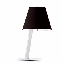 Lámpara sobremesa blanca MOMA 60W