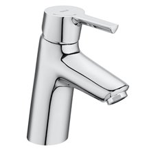 Grifo de lavabo de cuerpo liso Malva Roca