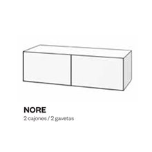 Mueble en suspensión de fenólico NORE de Doccia