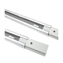 Carril monofásico 2 metro blanco ensamblable