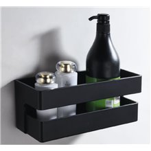 Estante de PVC negro rectangular Imex 