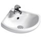 Lavabo suspendido blanco MINI esquina Tegler