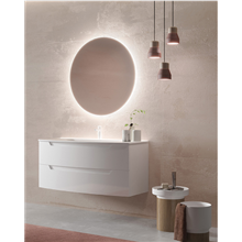 Mueble de baño con lavabo cerámico 120cm R Soft Royo
