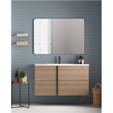 Mueble de baño con lavabo cerámico 2 cajones 100cm Onix+ Royo