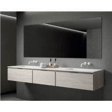 Mueble Life 151 cm con 3 cajones CON LAVABO B10