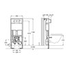 Pack smart toilet In-Wash suspendido Inspira ROCA