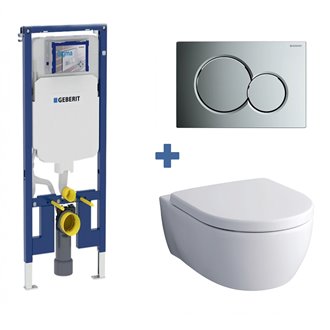 Pack inodoro suspendido Geberit Icon Rimfree