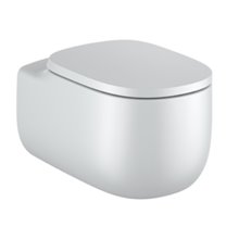 Inodoro Rimless suspendido perla Beyond Roca de 58 cm 
